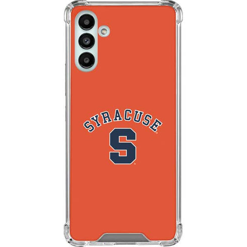 Syracuse S Orange Galaxy A13 5G Clear Case