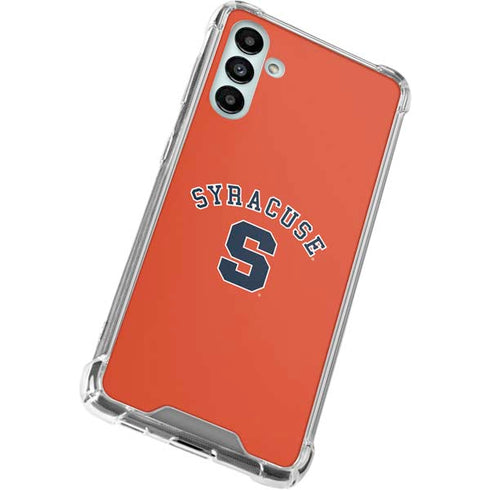 Syracuse S Orange Galaxy A13 5G Clear Case