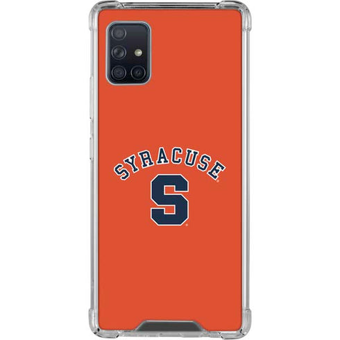 Syracuse S Orange Galaxy A51 5G Clear Case