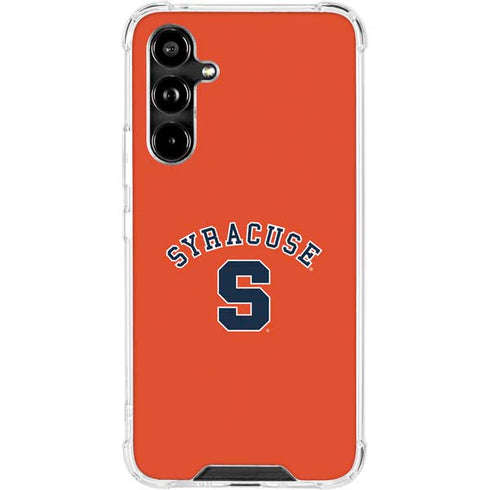 Syracuse University S Orange Galaxy A54 5G Clear Case