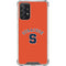 Syracuse S Orange Galaxy A72 5G Clear Case