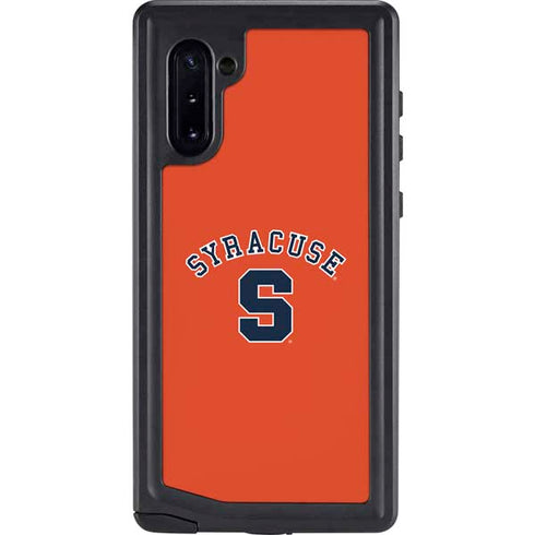 Syracuse S Orange Galaxy Note 10 Waterproof Case