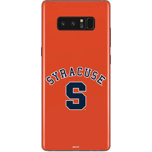 Syracuse S Orange Galaxy Note 8 Skin