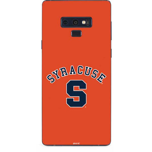 Syracuse S Orange Galaxy Note 9 Skin