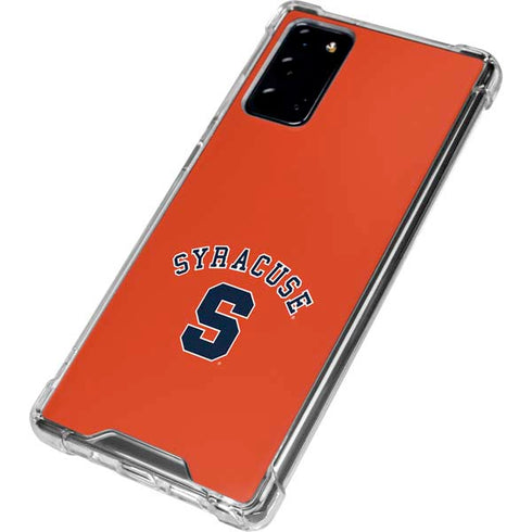 Syracuse S Orange Galaxy Note20 5G Clear Case