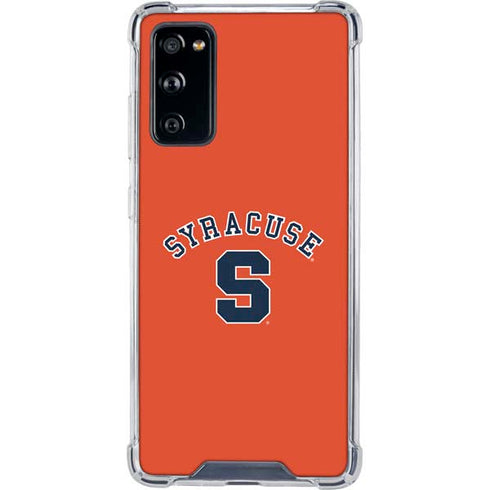 Syracuse S Orange Galaxy S20 FE Clear Case