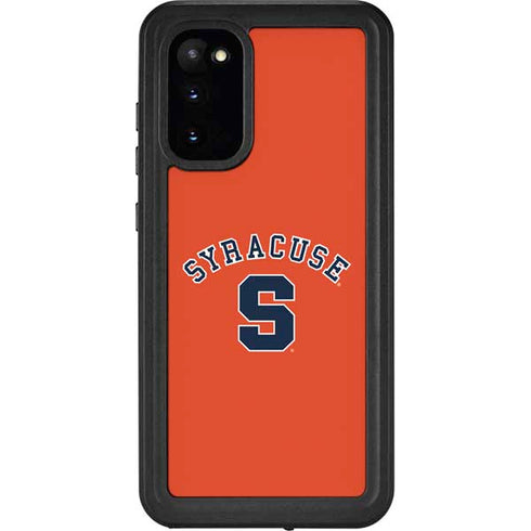 Syracuse S Orange Galaxy S20 Waterproof Case