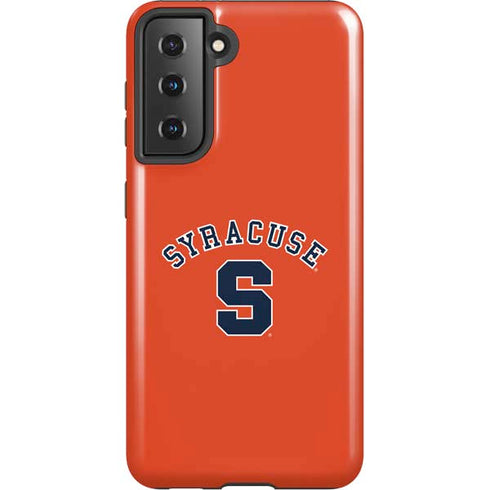 Syracuse S Orange Galaxy S21 5G Pro Case