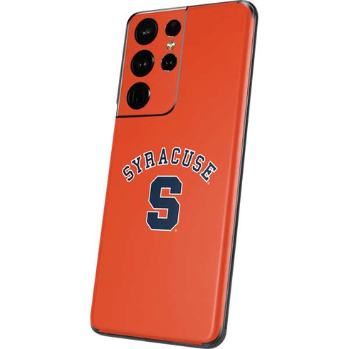 Syracuse S Orange Galaxy S21 Ultra 5G Skin