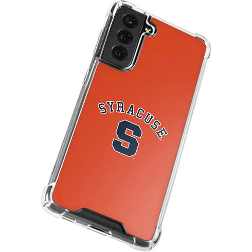 Syracuse S Orange Galaxy S22 Plus Clear Case