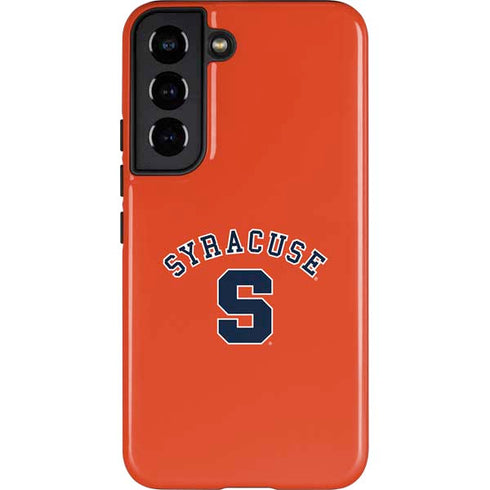 Syracuse S Orange Galaxy S22 Pro Case