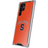 Syracuse S Orange Galaxy S22 Ultra Clear Case