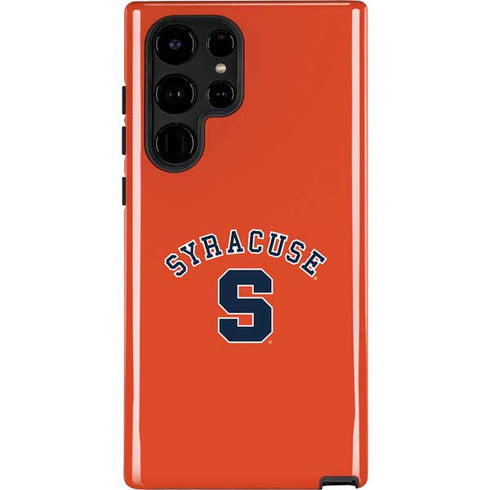 Syracuse S Orange Galaxy S22 Ultra Pro Case