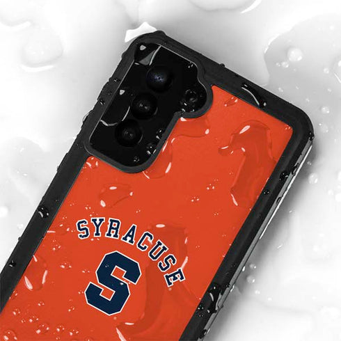 Syracuse S Orange Galaxy S23 Plus Waterproof Case