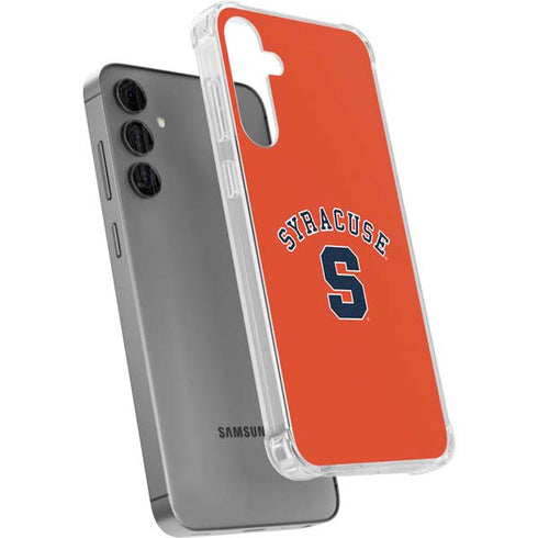 Syracuse University S Orange Galaxy S24 Plus Clear Case