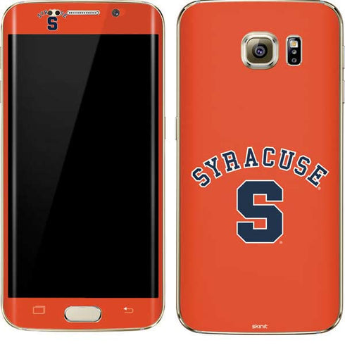 Syracuse S Orange Galaxy S7 Edge Skin
