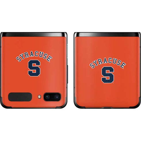 Syracuse S Orange Galaxy Z Flip Skin