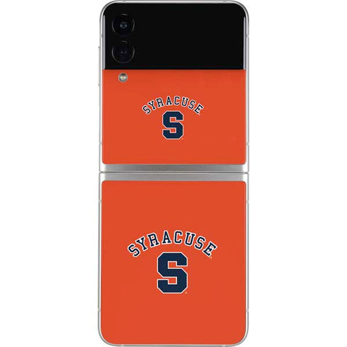 Syracuse S Orange Galaxy Z Flip3 5G Skin
