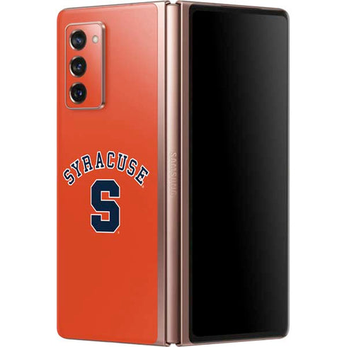 Syracuse S Orange Galaxy Z Fold2 5G Skin