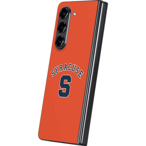 Syracuse University S Orange Galaxy Z Fold5 5G Skin