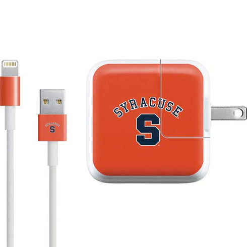 Syracuse S Orange iPad Charger (10W USB) Skin