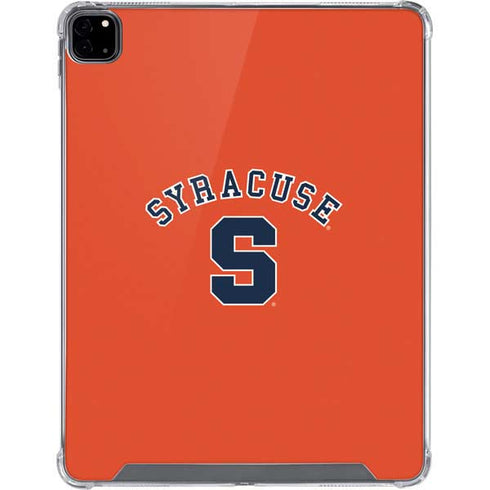 Syracuse S Orange iPad Pro 12.9in (2020) Clear Case