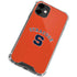 Syracuse S Orange iPhone 12 Clear Case