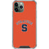 Syracuse S Orange iPhone 12 Pro Clear Case