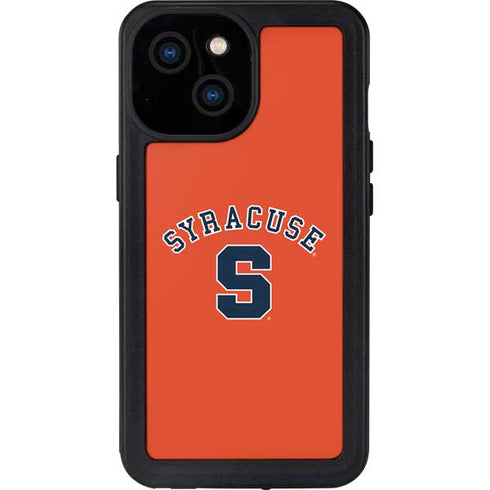 Syracuse S Orange iPhone 13 Mini Waterproof Case