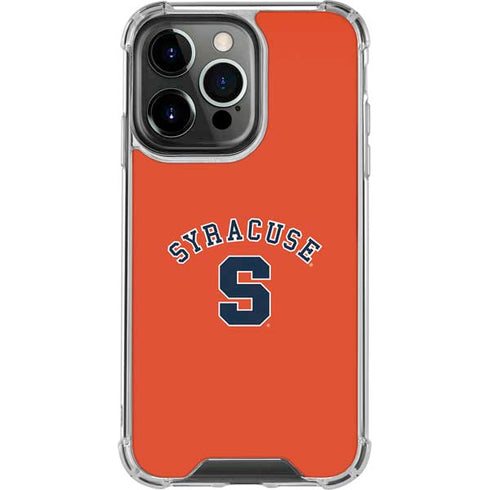 Syracuse S Orange iPhone 13 Pro Clear Case