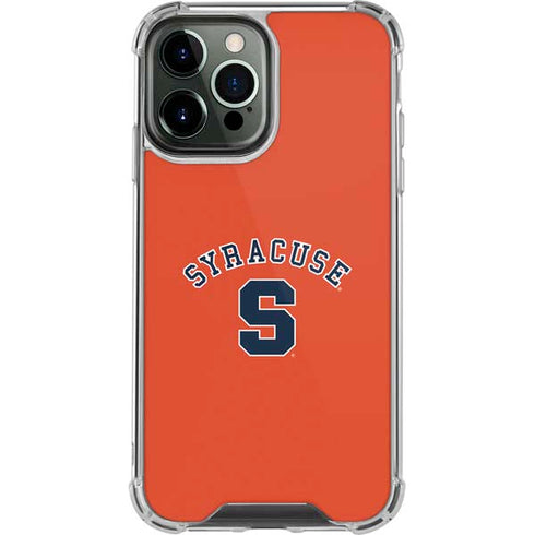 Syracuse S Orange iPhone 13 Pro Max Clear Case