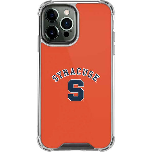 Syracuse University S Orange iPhone 15 Pro Max Clear Case