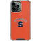 Syracuse University S Orange iPhone 15 Pro Max Clear Case