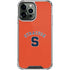 Syracuse University S Orange iPhone 15 Pro Max Clear Case