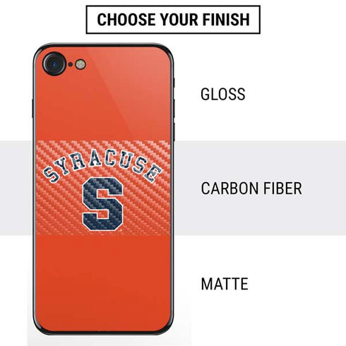 Syracuse S Orange iPhone SE (2nd & 3rd Gen) Skin