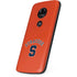 Syracuse S Orange Moto E5 Play Skin