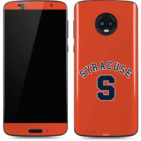 Syracuse S Orange Moto G6 Skin