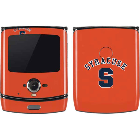Syracuse S Orange Motorola RAZR Skin