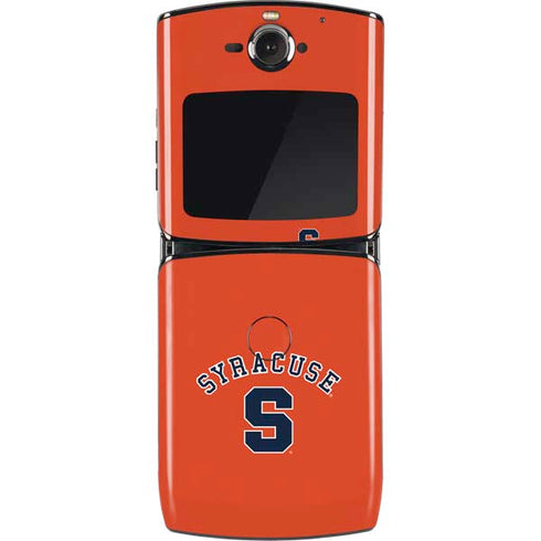 Syracuse S Orange Motorola RAZR Skin