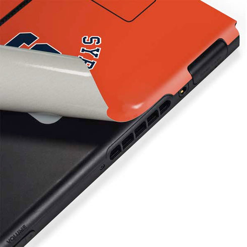 Syracuse S Orange Nintendo Switch Bundle Skin