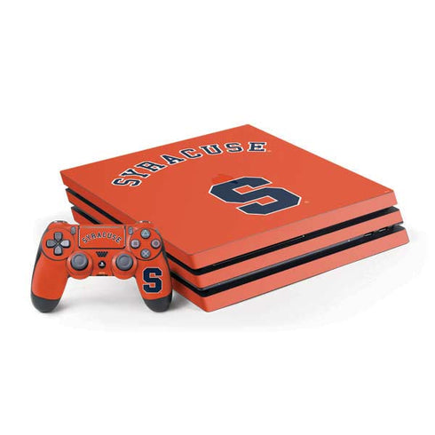 Syracuse S Orange PS4 Pro Bundle Skin