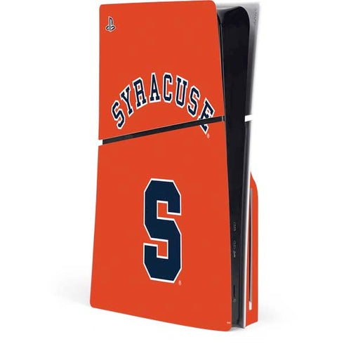 Syracuse University S Orange PS5 Slim Disk Console Skin