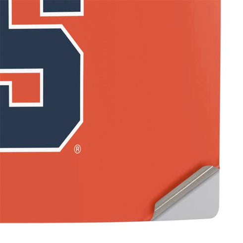 Syracuse University S Orange PS5 Slim Disk Console Skin