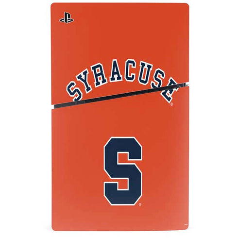 Syracuse University S Orange PS5 Slim Digital Edition Bundle Skin