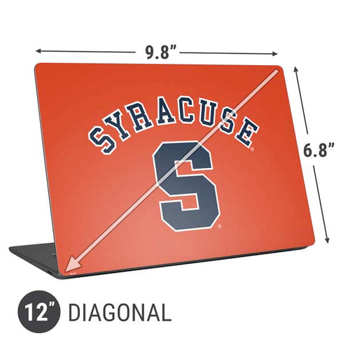 Syracuse S Orange Universal Laptop 12in (9.8 x 6.8in) Skin