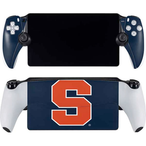 Syracuse University S Logo PlayStation Portal Remote Player Skin