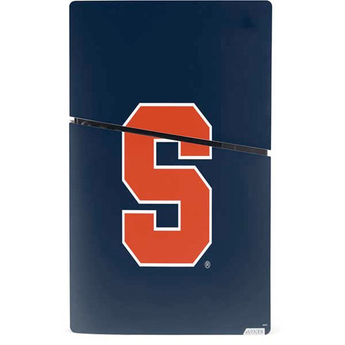 Syracuse University S Logo PS5 Slim Digital Edition Bundle Skin