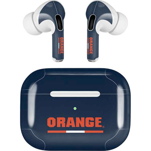 Syracuse University Orange Apple AirPods Pro Skin