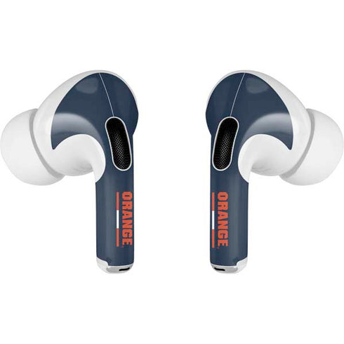 Syracuse University Orange Apple AirPods Pro Skin