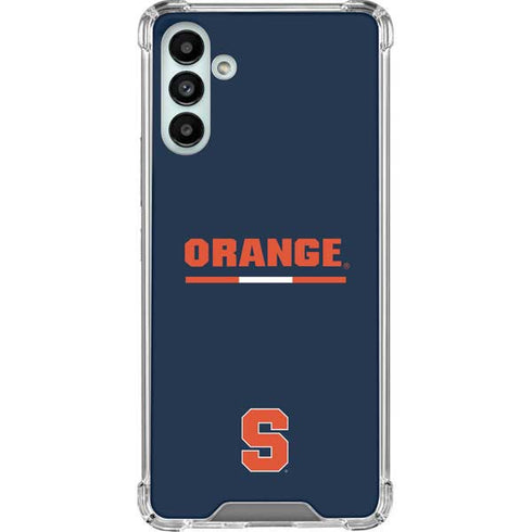 Syracuse University Orange Galaxy A13 5G Clear Case